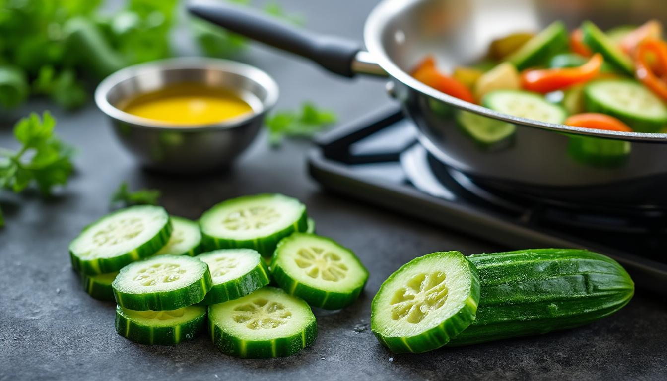 découvrez si les concombres en cuisine sont une alternative saine à l'huile de cuisson ou simplement une illusion. analyse des bienfaits, recettes et conseils pour cuisiner autrement.