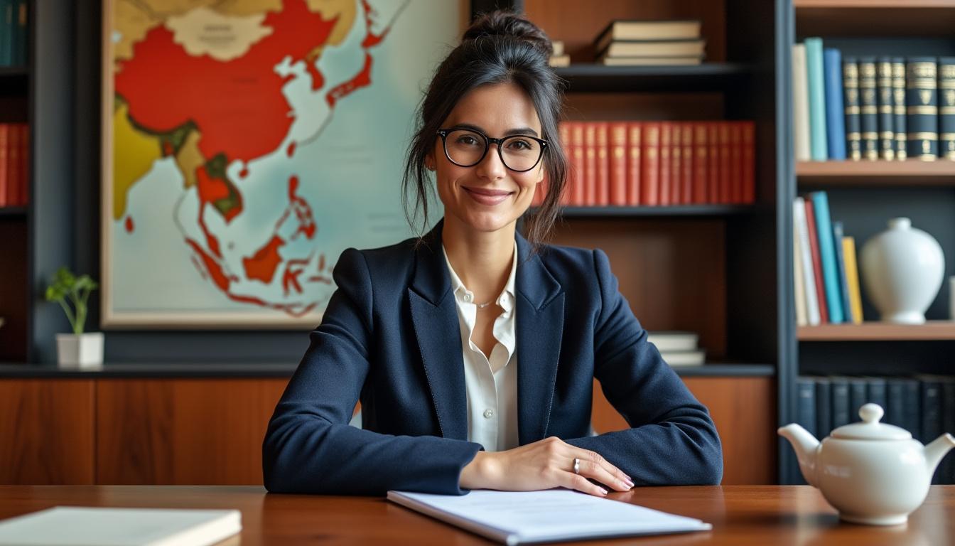 découvrez eugénie mérieau, une juriste spécialisée et passionnée par l'étude des systèmes politiques asiatiques, analysant les enjeux et dynamiques de la région avec expertise.
