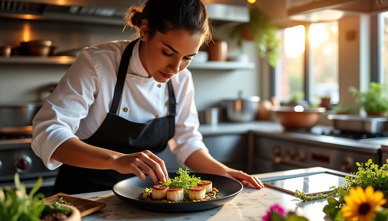 découvrez nathalie brigaud ngoum, une chef d'exception reconnue pour ses talents polyvalents et sa passion débordante qui inspirent chaque création culinaire.