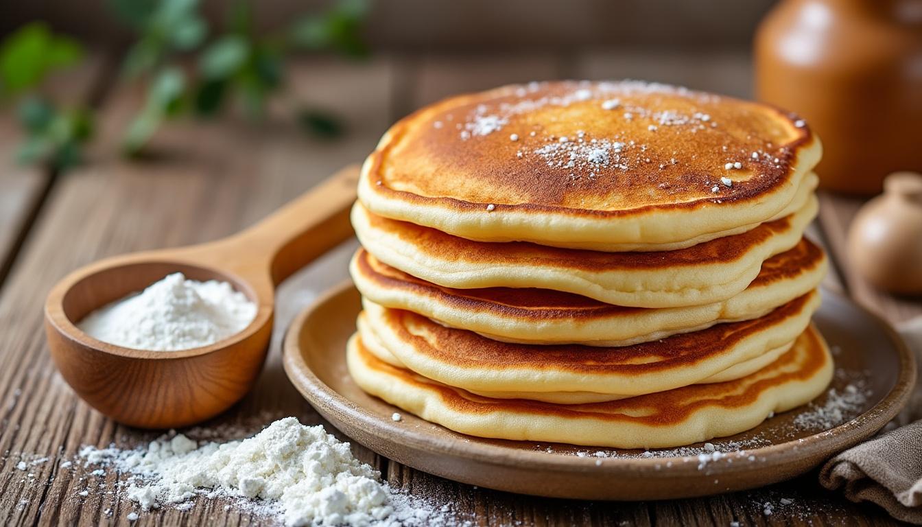 découvrez comment doser parfaitement la farine pour préparer des pancakes ultra moelleux qui vous garderont rassasié plus longtemps. recette simple et conseils pratiques pour un petit-déjeuner gourmand et équilibré.