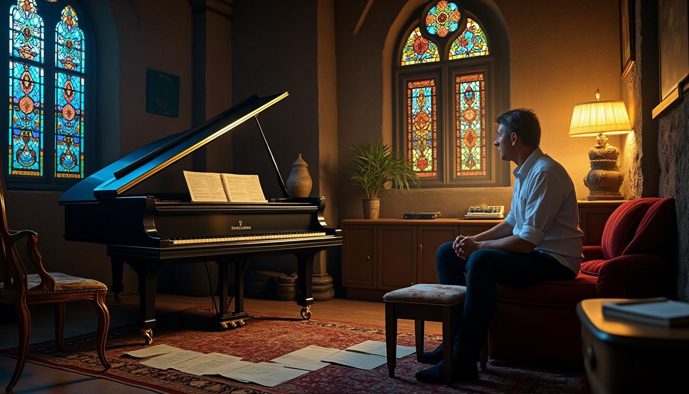 découvrez l'itinéraire unique d'alain penin, compositeur passionné mêlant mystique et improvisation dans ses œuvres musicales.