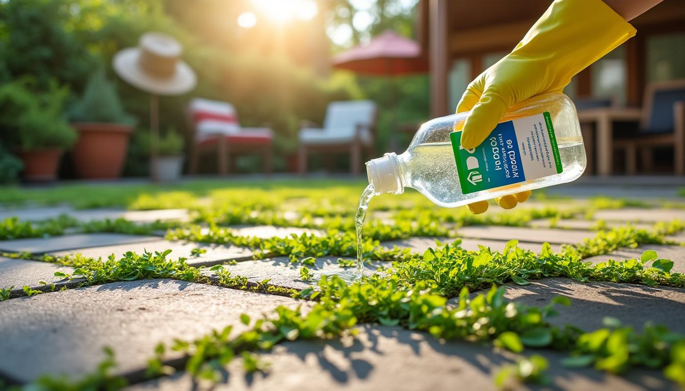 découvrez si l'acide chlorhydrique est une solution efficace et sécurisée comme désherbant pour les terrasses du sud, ou s'il présente des risques à éviter.