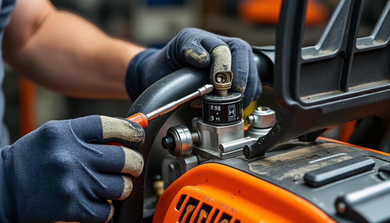 découvrez comment optimiser la puissance de votre tronçonneuse grâce à notre guide rapide pour régler facilement les vis h et l du carburateur et assurer un fonctionnement optimal.